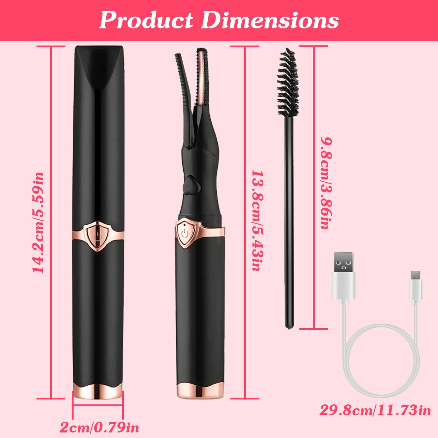 Embercurl magic lash curler
