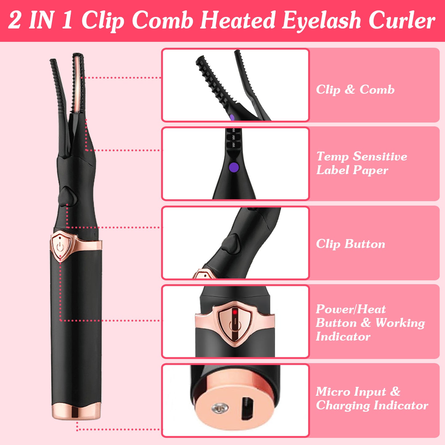 Embercurl magic lash curler