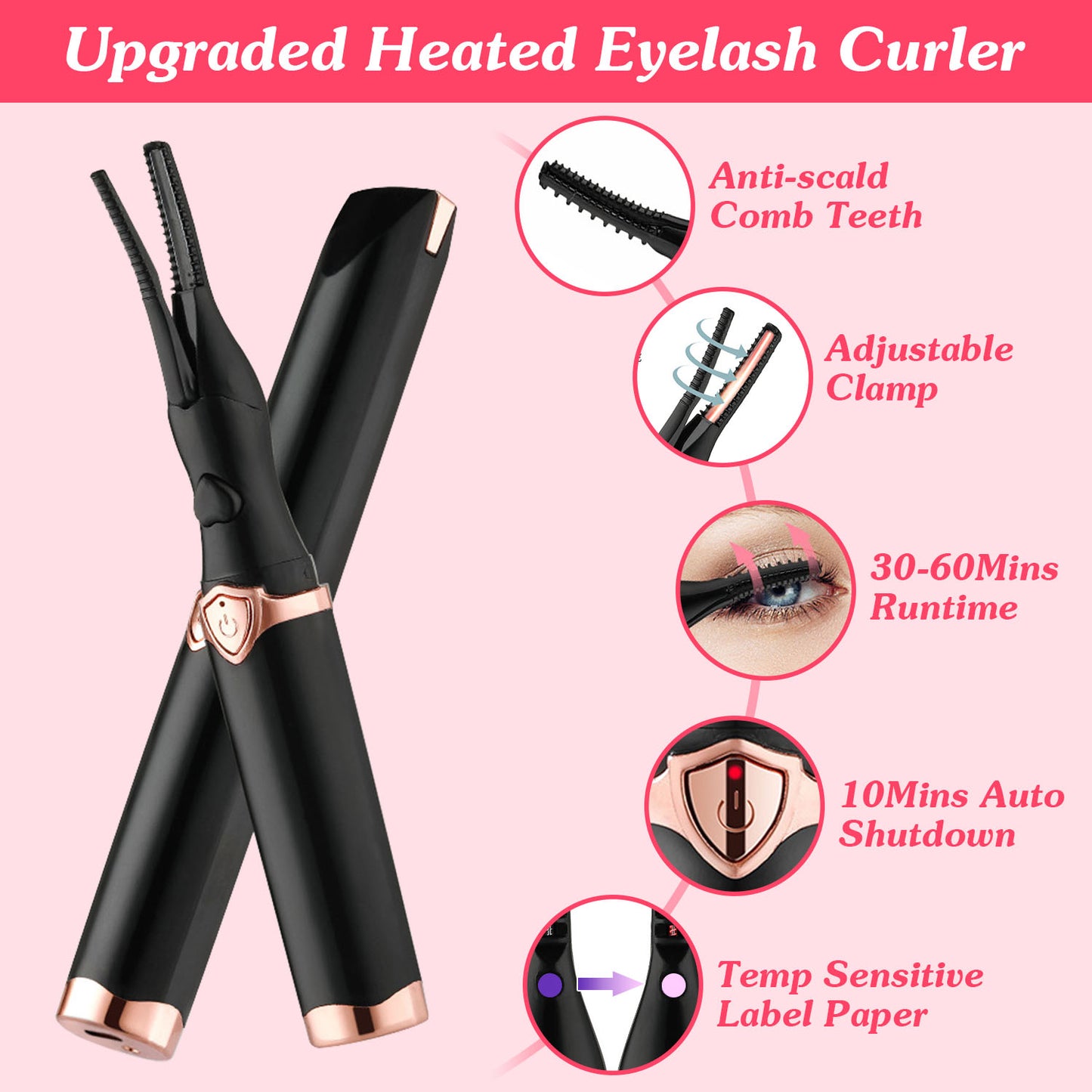 Embercurl magic lash curler